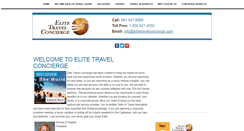 Desktop Screenshot of elitetravelconcierge.com